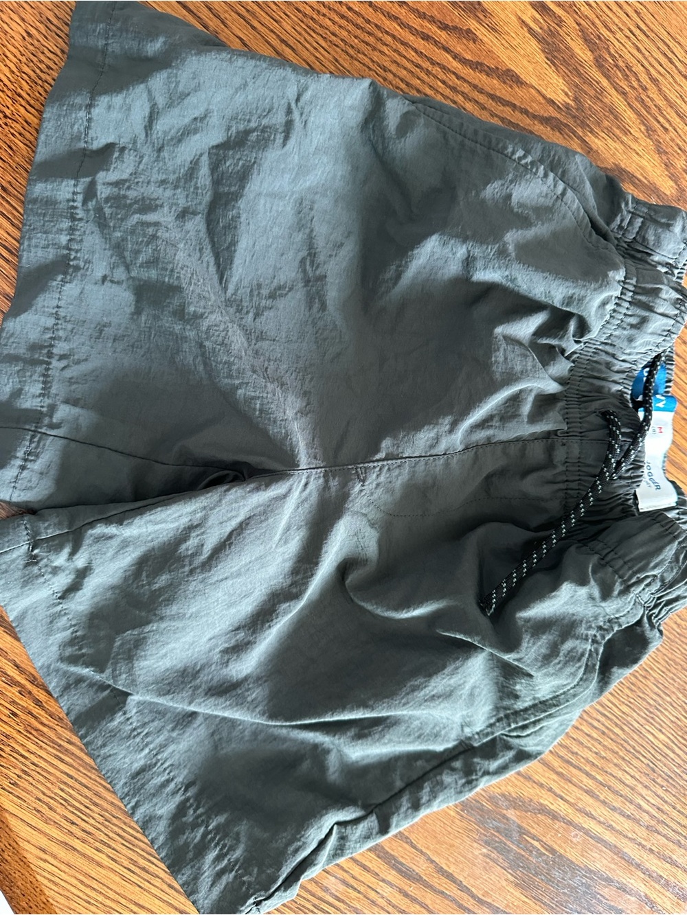 Old Navy Boys Olive Green Pull-On Shorts